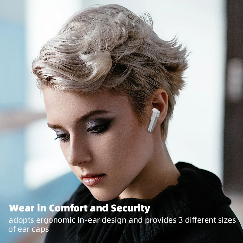 Новинка Tws Bluetooth наушники 5 0 беспроводные мини вкладыши с микрофоном 300 мАч