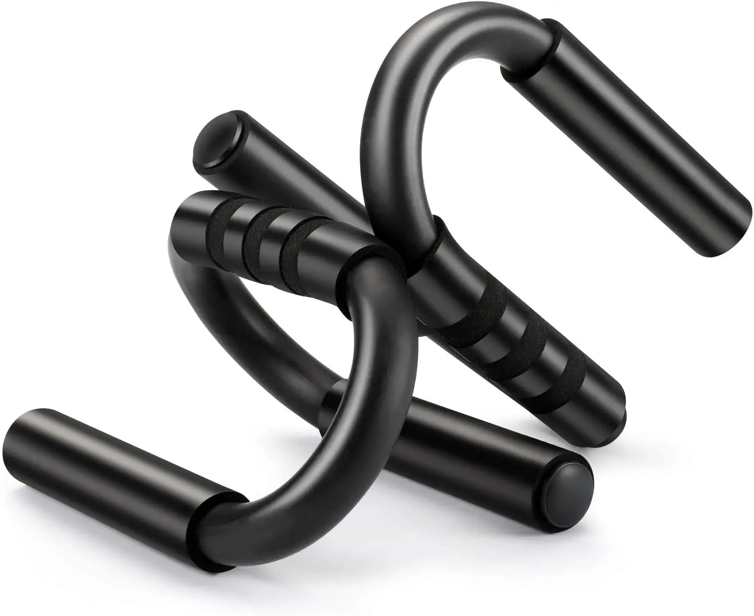 

Push Up Bars 1 Pair Stand Press Non-Slip Push Up Handles S Shaped For Chest Muscle Strength Training Gym Home Fitness Workout