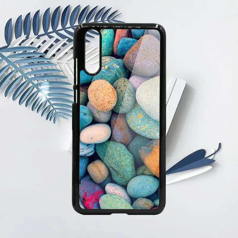 

Colored Pebbles pattern Phone Case PC For Samsung galaxy S note 8 9 20 10 e lite2019 plus pro ultra