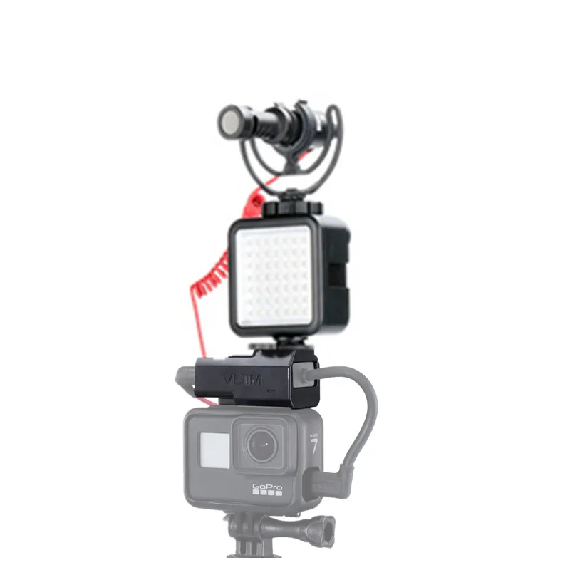 Быстросъемный держатель микрофона адаптер для GoPro 3 5 мм Gopro Hero 7/6/5 оригинальные