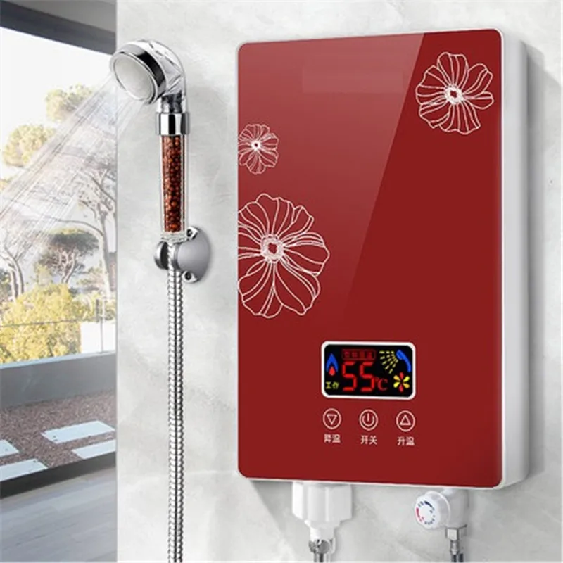

Умный мгновенный безрезервуарный электрический водонагреватель с преобразованием частоты, инструмент для душа с постоянной температурой