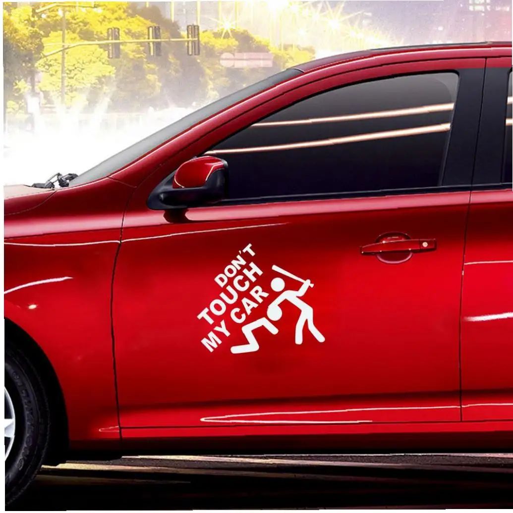 Автомобильная наклейка не трогайте мои Автомобильные буквы съемная виниловая