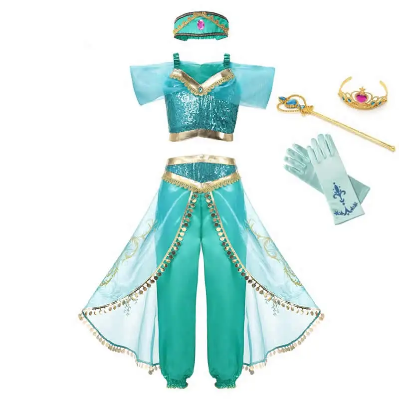 

Платье принцессы MUABABY для девочек, летнее, детское, без рукавов, с блестками