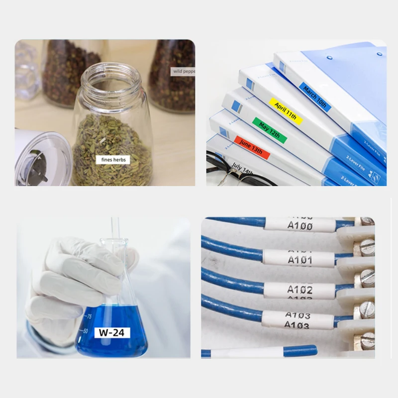 Новинка комплект одежды из 2 предметов для принтеров Brother P-touch черная и белая