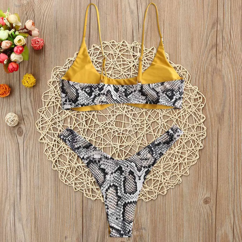 Соблазнительный женский бюстгальтер JAYCOSIN из двух предметов купальный с разрезом