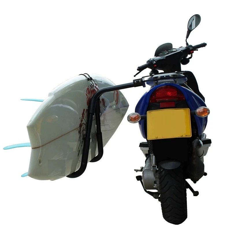 Surfboard Scooter Moped Bicycle Surf Board Carrier for Sports Outdoor Mount to Safely Carry Surfboard on Your Moped enlarge