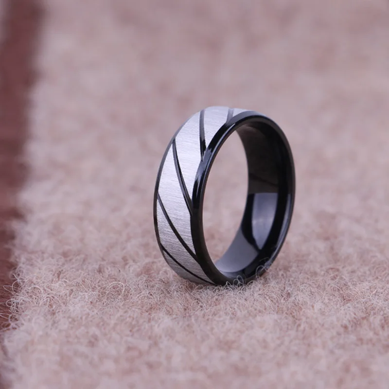 Men's Titanium Steel Ring Mirror Polishing Jewelry Anniversary Engagement Wedding Promise EIG88 | Украшения и аксессуары