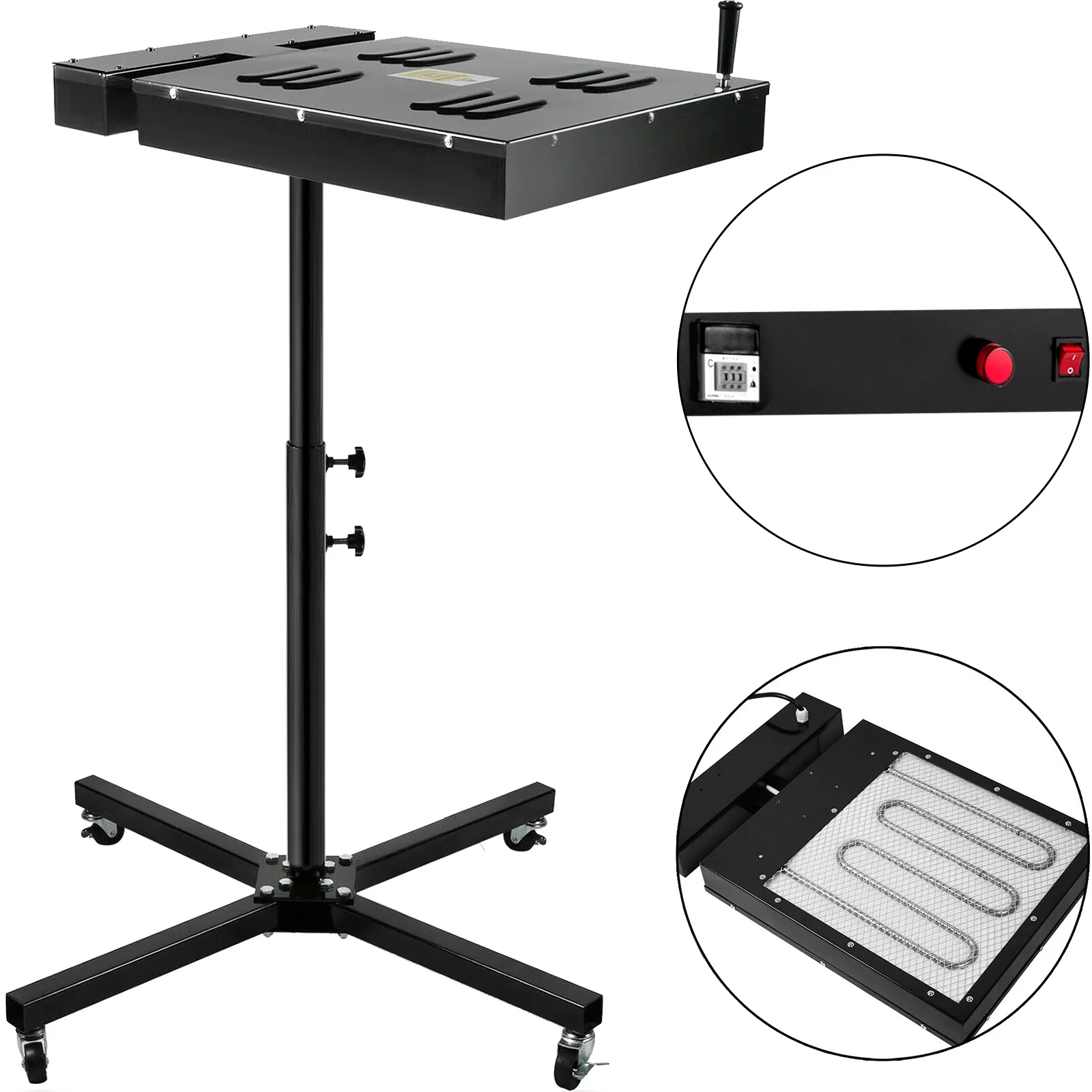 

Вспышка VEVOR 16x16/18x18/18x24 дюйма для трафаретной печати, электрический блок управления и Регулируемый датчик точности температуры