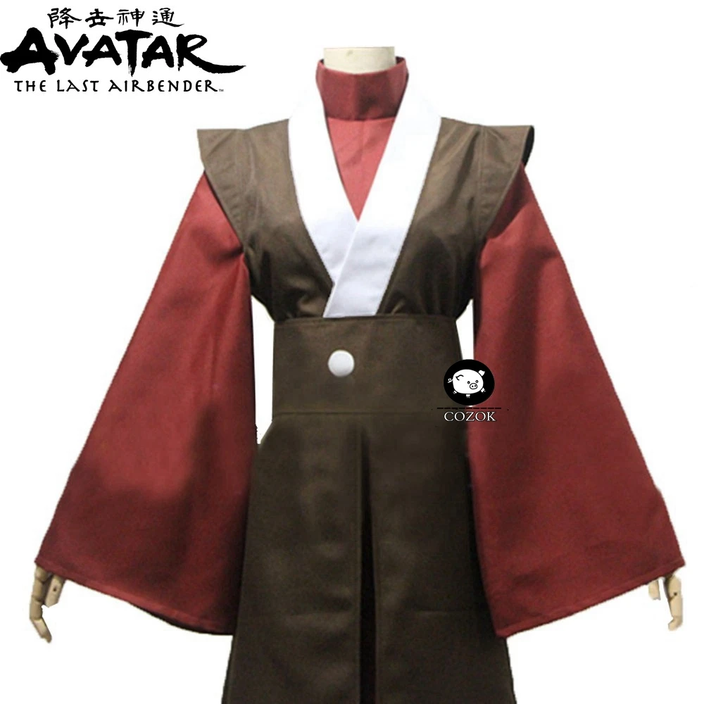 

Anime Avatar The Last Airbender Mai Cosplay Costume Anime Custom Made Uniform