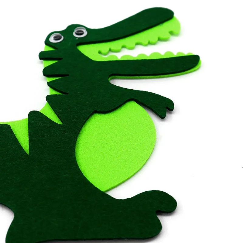 1 шт. Шерсть Войлок животные 3d настенные наклейки декоративные Сделай Сам Детская