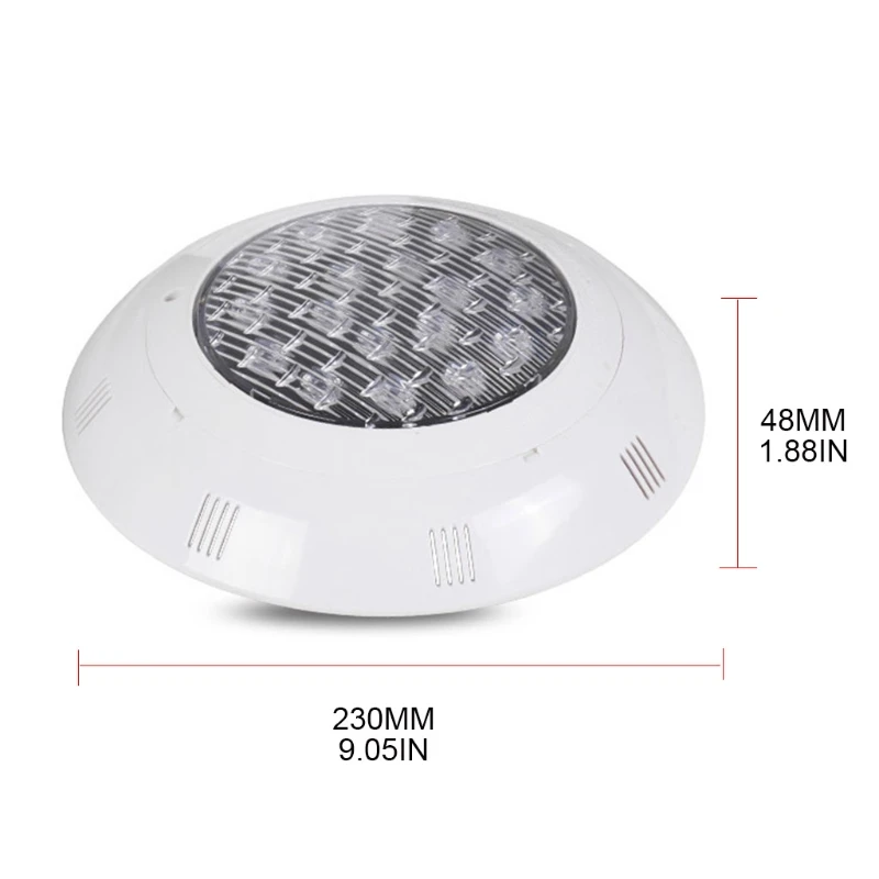 

6W/9W/12W LED Remote Control Diving Light Color Changing Waterproof Underwater Pool Lamp Outdoor Fountain Decor Lights