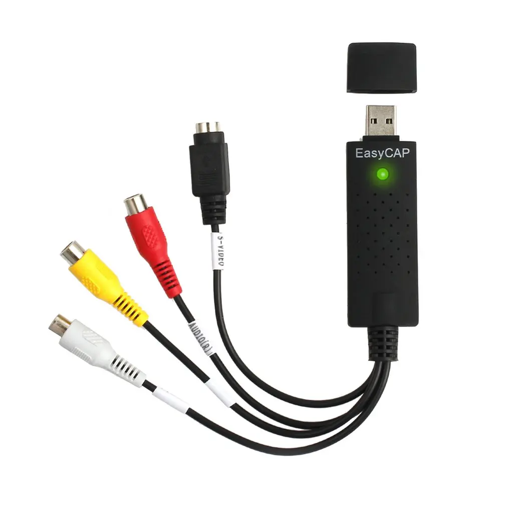 USB 2 0 конвертер VHS в DVD конвертирует Аналоговое видео цифровой - Цена: 504.86