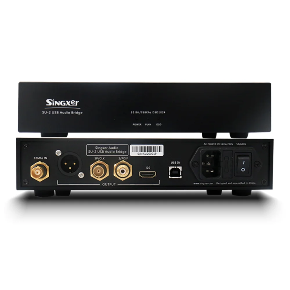 Singxer SU 2 FPGA цифровой интерфейс USB с XMOS XU208 CPLD PCM768K IIS I2S DSD1024 DOP полная изоляция