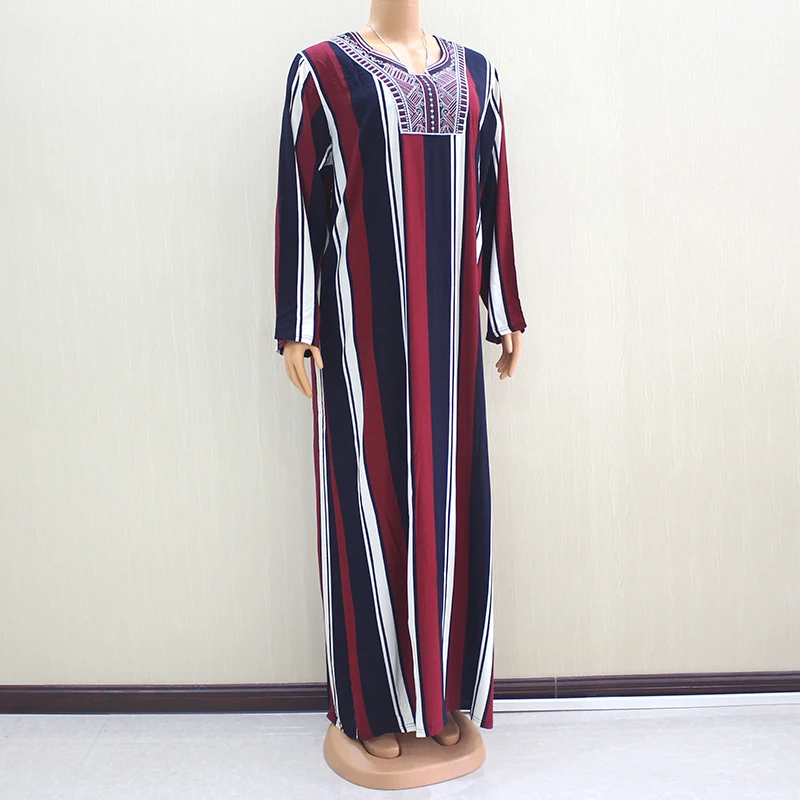 2019 новейшее поступление из Африки Дашики 100% хлопок темно синий цвет и красный