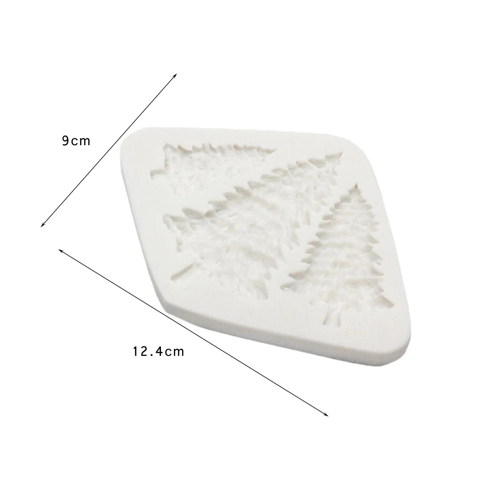 

Christmas Baking Mold DIY Candy Cake Chocolate Mould Christmas Tree Shape Silicone Mold Kitchen Supplies 1pcs
