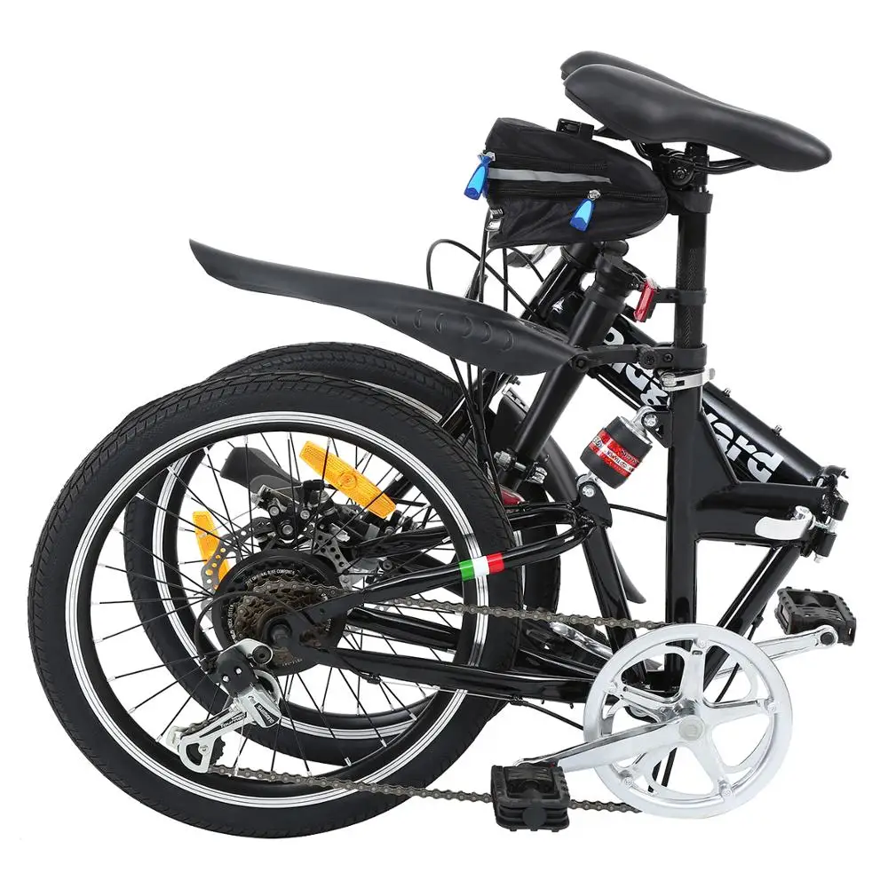 Yonntech унисекс складной городской велосипед 7 скорость переключатель пижам с