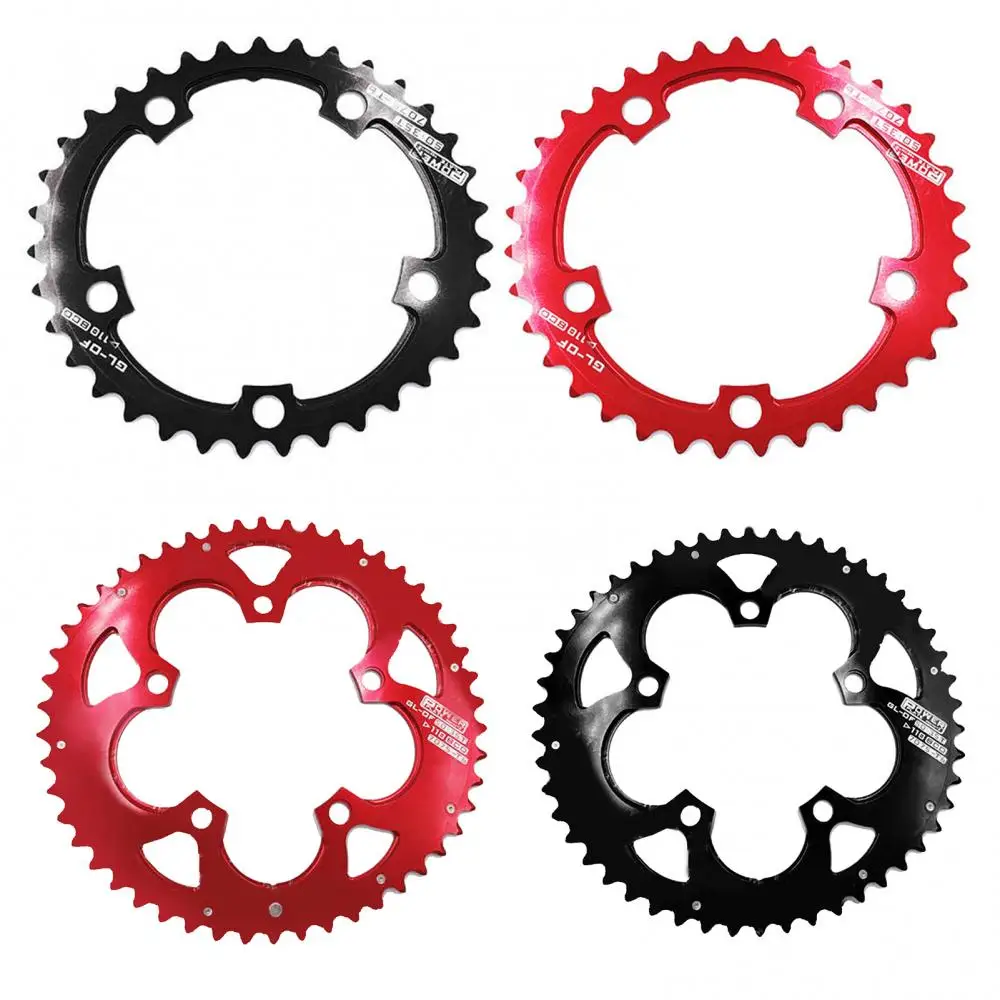 

Road Bicycle 110BCD 35/50T Chain Wheel Bike Ultralight Ellipse Chainring Plate