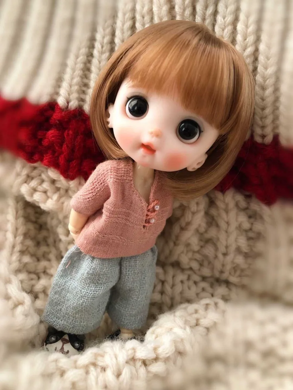 OB11 кукла голова Кастомизация 1/8 BJD куклы OB Полимерная глина