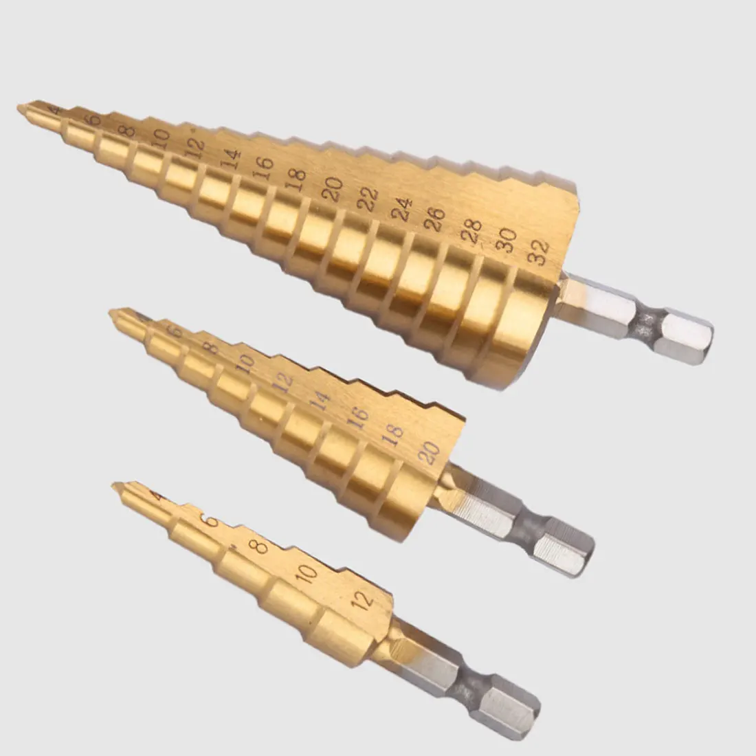 Купить Набор Ступенчатых Сверл По Металлу