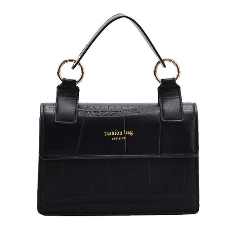 

Vintage Square Tote Bag 2021 Fashion New High Quality Matte PU Leather Women's Designer Handbag Travel Shoulder Messenger Bag