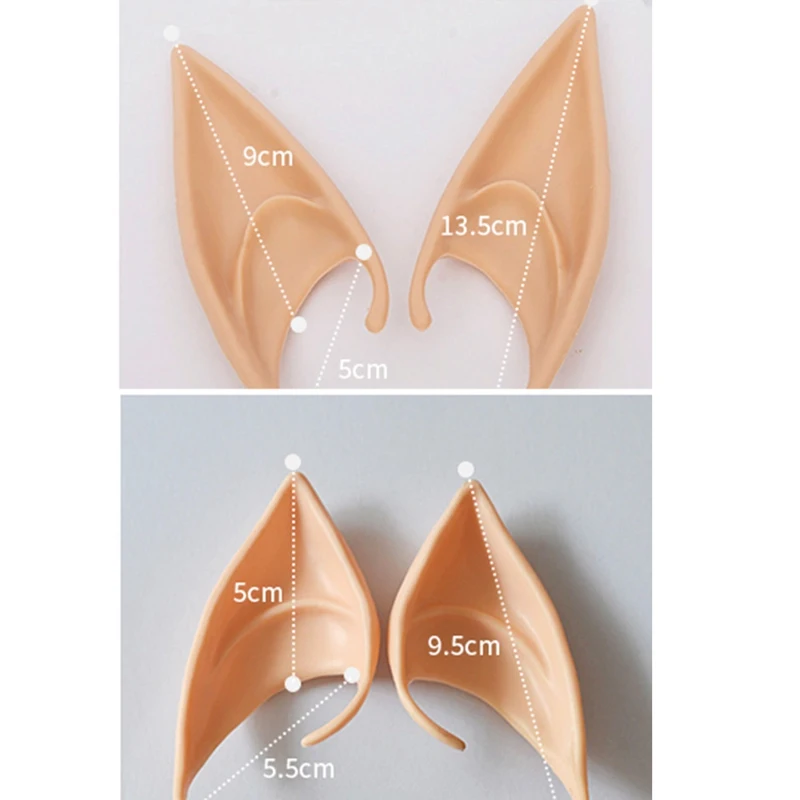 Аниме эльф Уши Фея маскарадный костюм на Хэллоуин мастер колдуна Косплэй