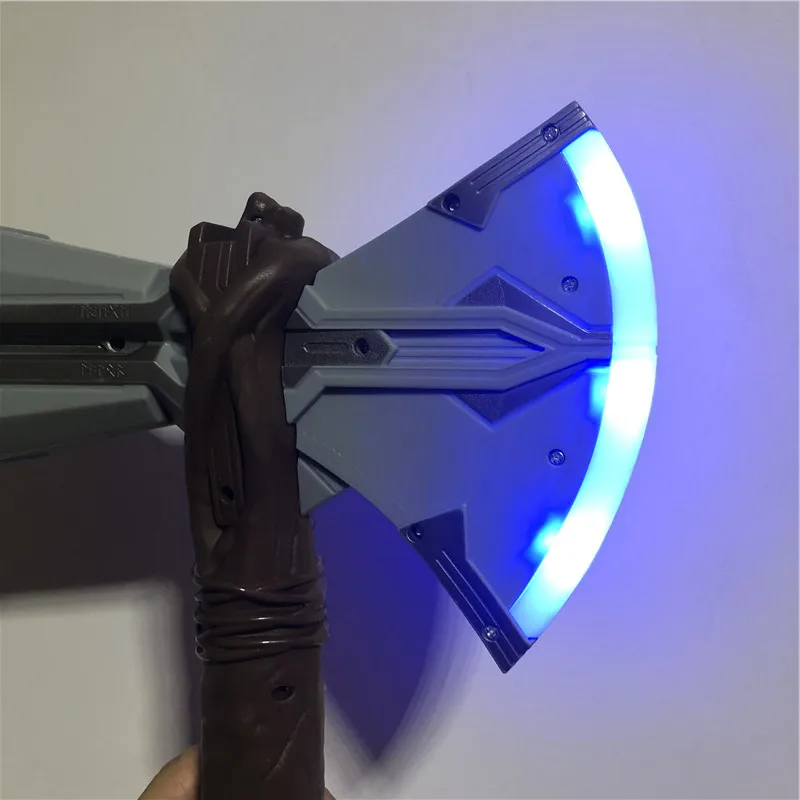 Thor Axe Hammer Stormbreaker звуковое освещение флэш-оружие для косплея роль в фильме детские игрушки Тор громовой Молот гравитационная индукция