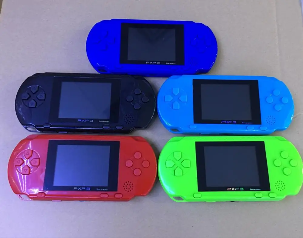 Новая игровая консоль PXP3 портативная 16 битная детская в стиле ретро MD2700|Игровые