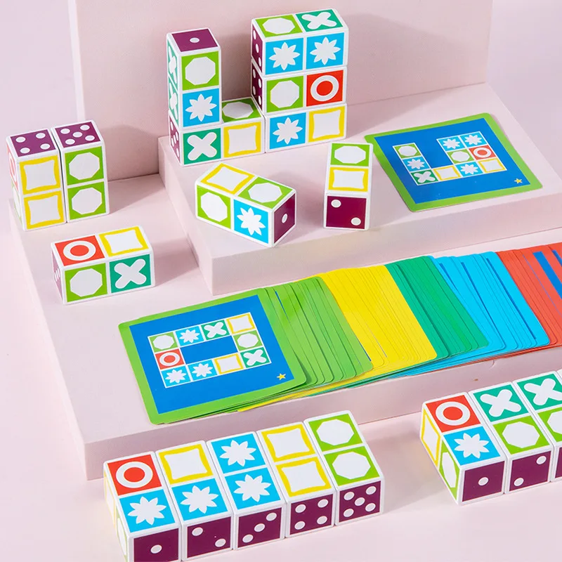 

Детская развивающая игрушка Монтессори «матч безумие», настольная игра, детские игрушки для обучения логическому мышлению