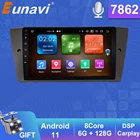 Автомагнитола Eunavi 4G Android 11, мультимедийный видеоплеер для BMW 3 серии E90 E91 E92 E93 2005-2013, головное устройство с GPS-навигацией и DVD