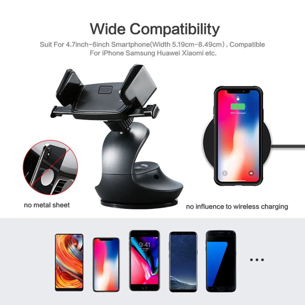 Floveme New Универсальный держатель мобильного телефона для iphone Samsung один сенсорный