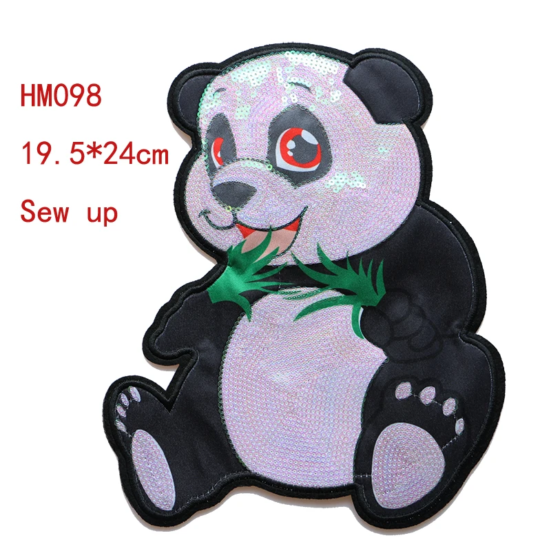 Мультяшная декоративная нашивка коала панда значок вышитая аппликация нашивки