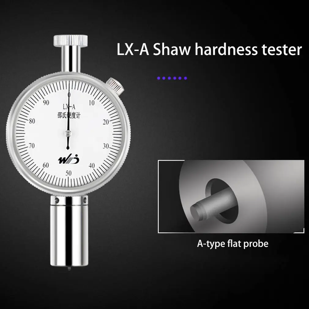 Компактный Высокоточный Измеритель Твердости на суше 100HA тестер резиновых