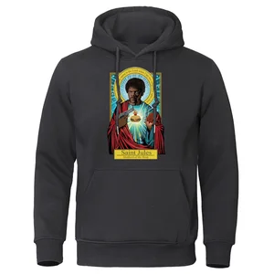 Фантастика Saint Jules ретро мужские толстовки забавные католицизмы мужские свитшоты осенние брендовые пуловеры уличная Качественная мужская Толстовка