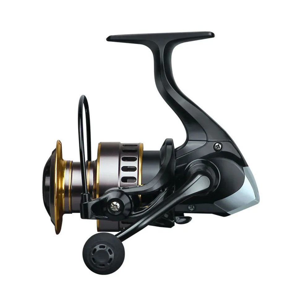 

New 1000 7000 Fishing Reel Max Drag Prowe 10kg Reel Fishing High Speed All Metal Spool Spinning Reel Saltwater 5.2:1