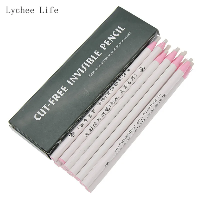 

Личи Life 12 шт./лот портновские карандаши для шитья маркеры для ткани Исчезающие маркеры для одежды Diy Инструменты для рукоделия
