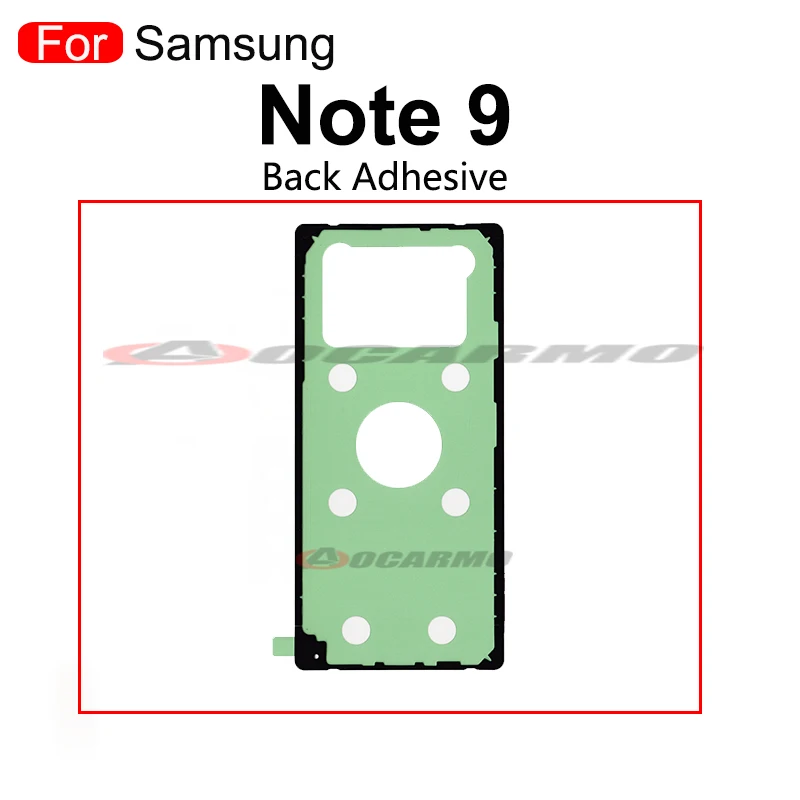 1 шт. для Samsung Note 10 Plus + 20 20Ultra Note8 Note9 задняя крышка водонепроницаемая клейкая
