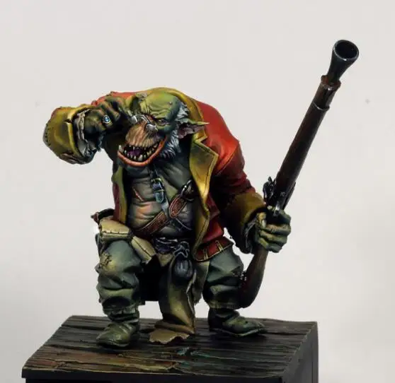 1/24 набор для сборки фигурок ORC Warrior Resin|Наборы моделей| |