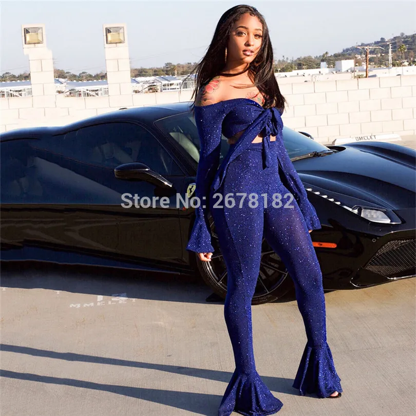 Сексуальный бандажный комбинезон с открытыми плечами женский высокая