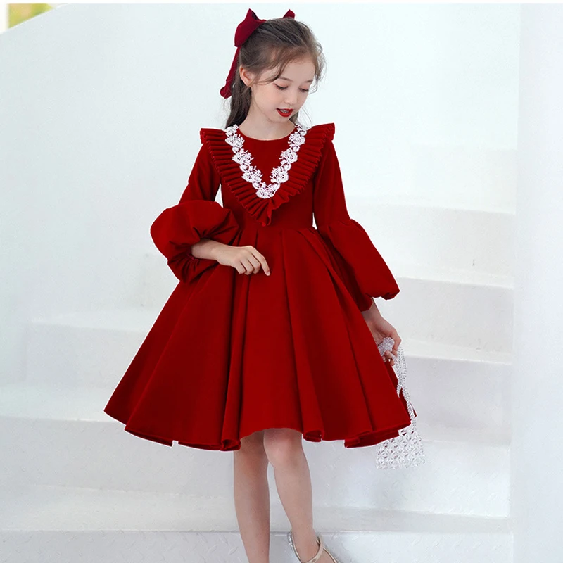 Платье для девочек-подростков детская одежда Вечерние элегантное вечернее
