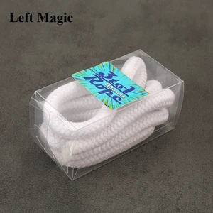 Волшебные трюки от 3 до 1, 3 веревки до 1 волшебника магии, крупным планом, уличные иллюзии, трюк, реквизит, забавная длинная короткая веревка