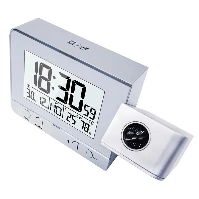 Светодиодный цифровые часы-будильник часы настольные электронные USB Время