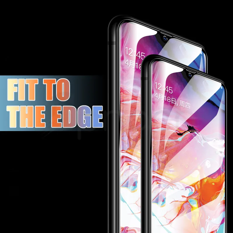 9D Protective Glass For Samsung Galaxy A10 A30 A50 A70 A10S A20E A20S A30S A40S Screen Protector A50S A70S M10S M30S Glass Film