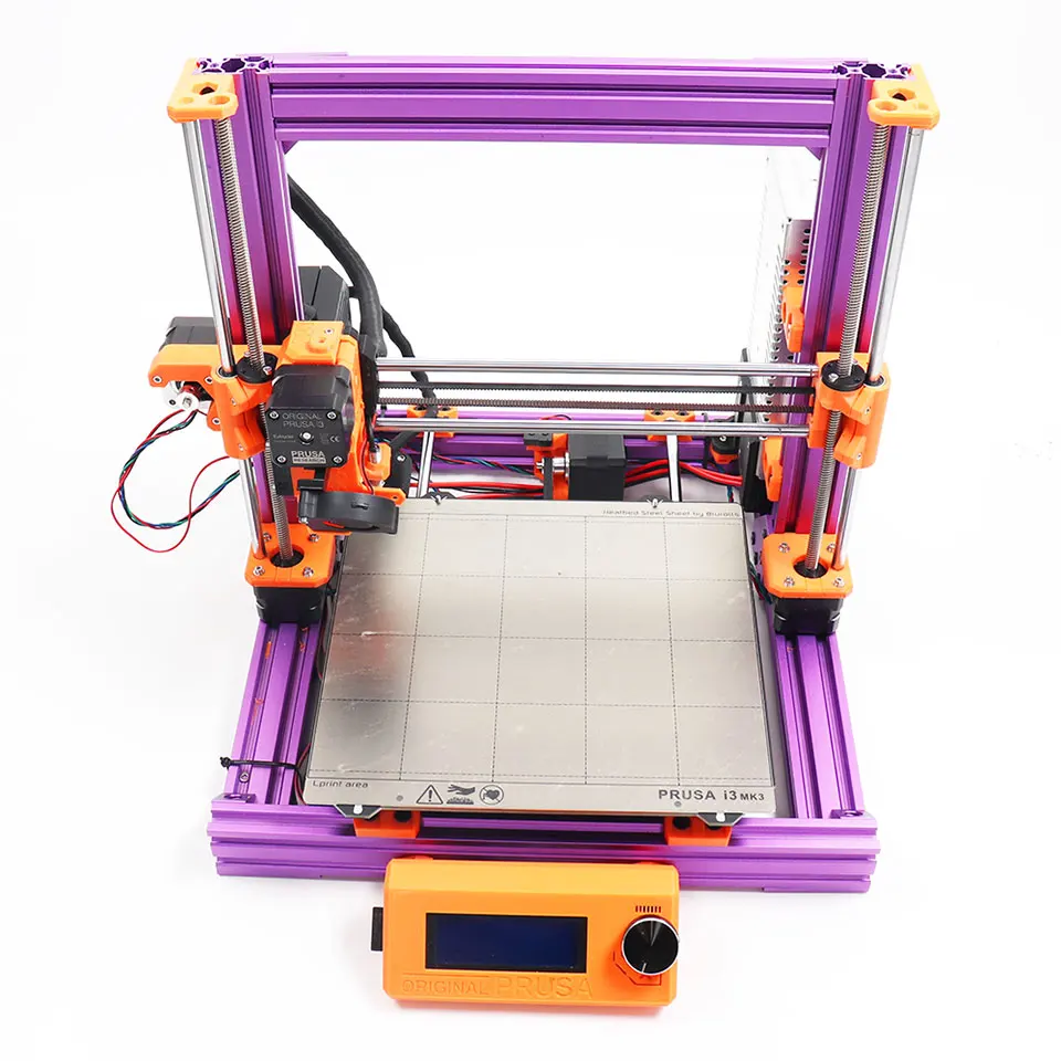 Prusa i3 MK2.5S Медведь 3d принтер Полный комплект красочные экструзии мини Рэмбо 1.3a доска PETG печатных частей