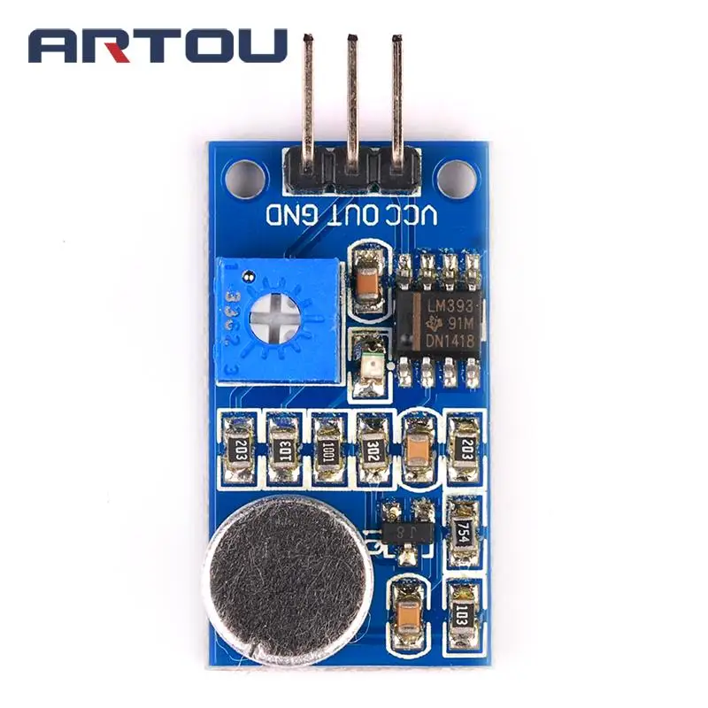 Модуль датчика звукового сигнала микрофона для умного автомобиля 10 шт. |