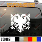 Флаг Albania, двухголовый Орел, наклейка для автомобиля, Виниловая наклейка для грузовика, лодки, выберите цвет и размер!