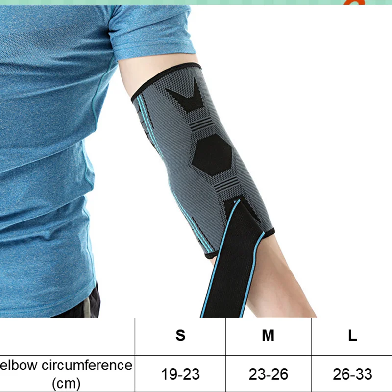 1 шт. налокотник компрессионная опора для тенниса баскетбола волейбола