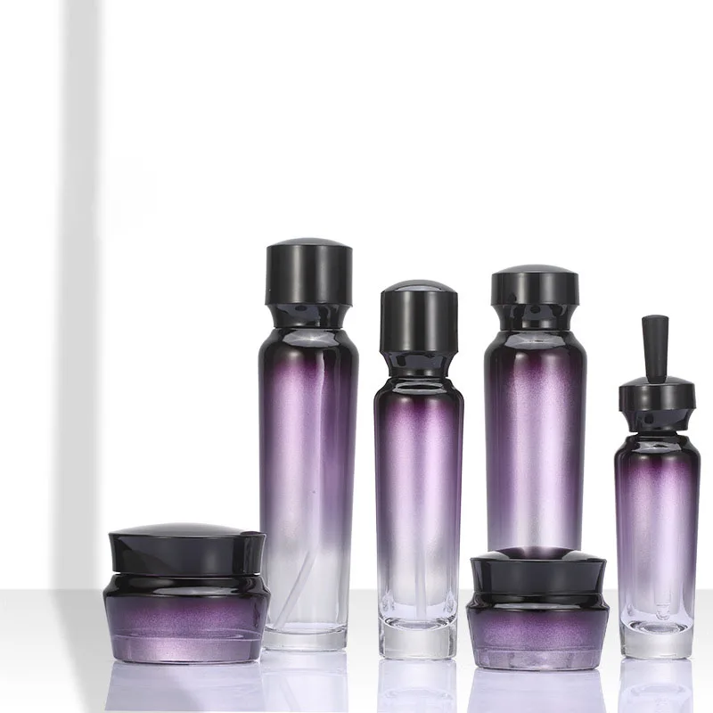 50pcs Wholesale Glass Lotion Cream Bottles Essential Oil Perfume Press Pump Bottle Jars Cosmetic Packaging Container | Дом и сад