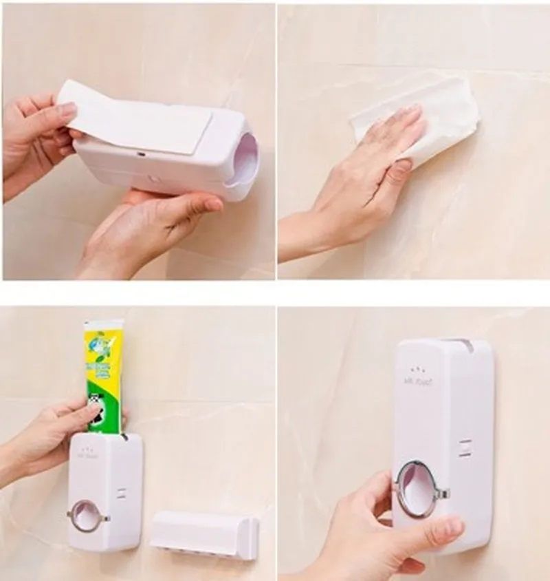 Автоматический Дозатор зубной пасты набор аксессуаров для ванной комнаты