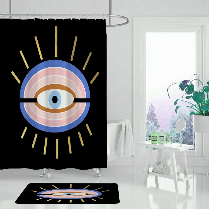 Высококачественная Полиэстеровая занавеска для душа набор штор ванной комнаты