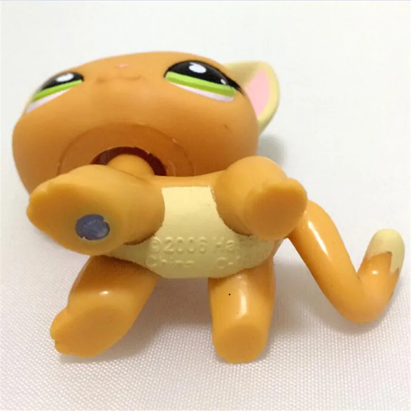 LPS черно-белая полосатая кошка тигр Китти детская игрушка подарок животное